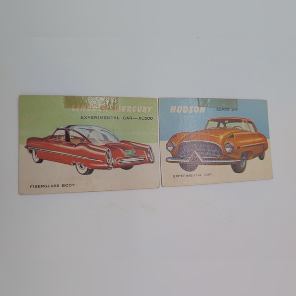 1954 Topps Car Card Set 5 Prototypes Hudson, GM, Lincoln Buick Chrysler - Picture 5 of 8